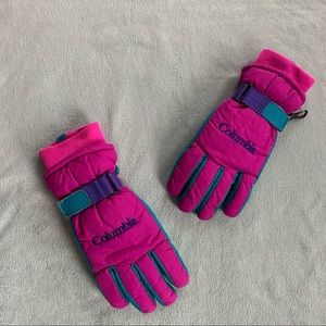 vintage ski gloves by columbia